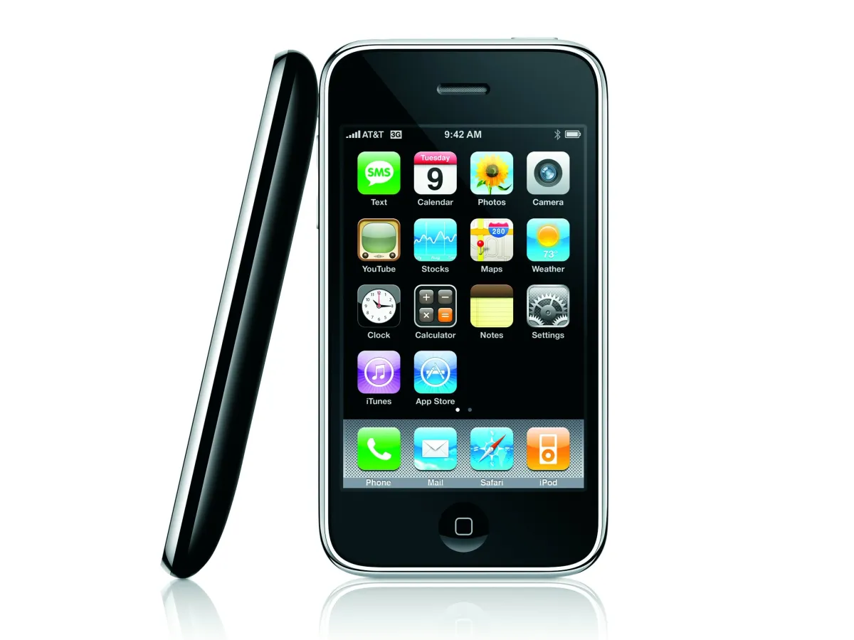 Stock image of an iPhone 3G